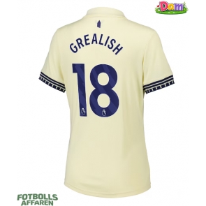 Everton Jack Grealish #18 Bortatröja Kvinnor 2025-26 Kortärmad